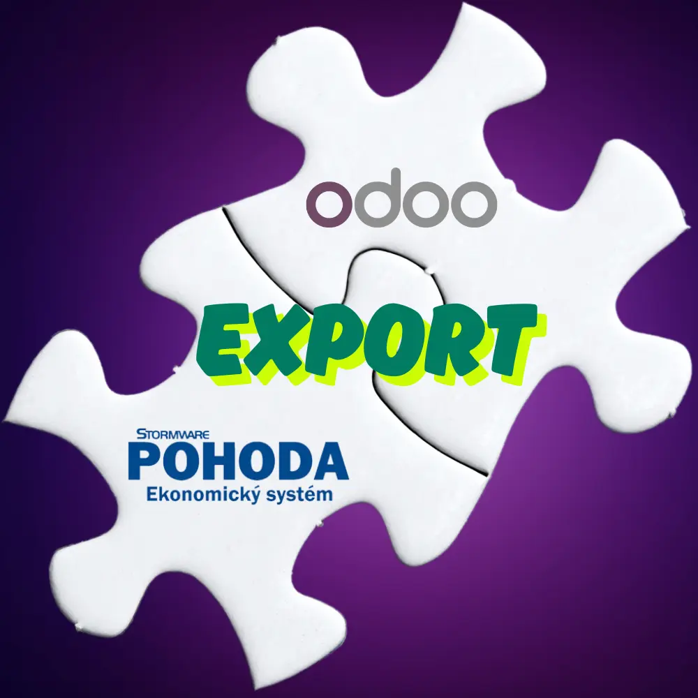 Odoo export faktúr do účtovného systému Pohoda