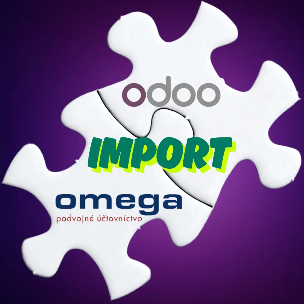 Odoo import úhrad z účtovného systému Omega