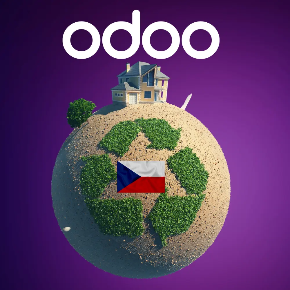 Odoo recyklačné poplatky Česká republika (CZ)