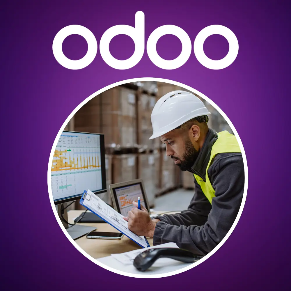 Odoo podrobný report pohybov ocenenia zásob