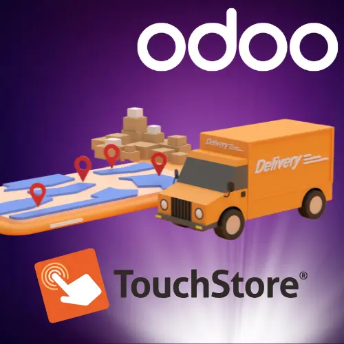 Odoo TouchStore integrácia- WMS a prepravné služby